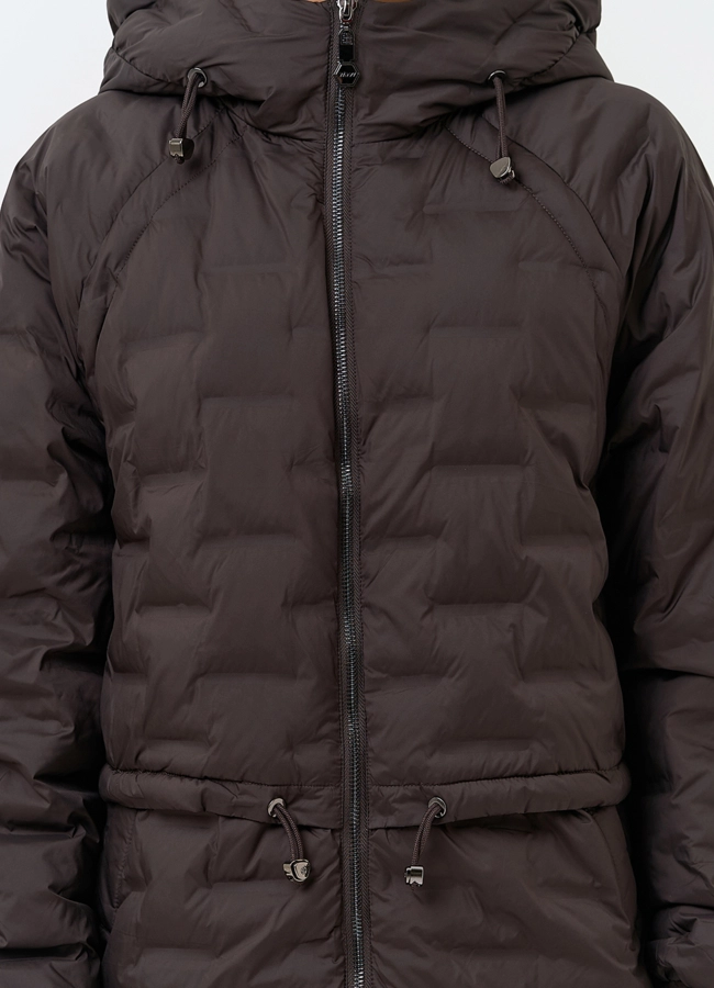 Женская куртка с капюшоном модель № 33794 универмаг малина