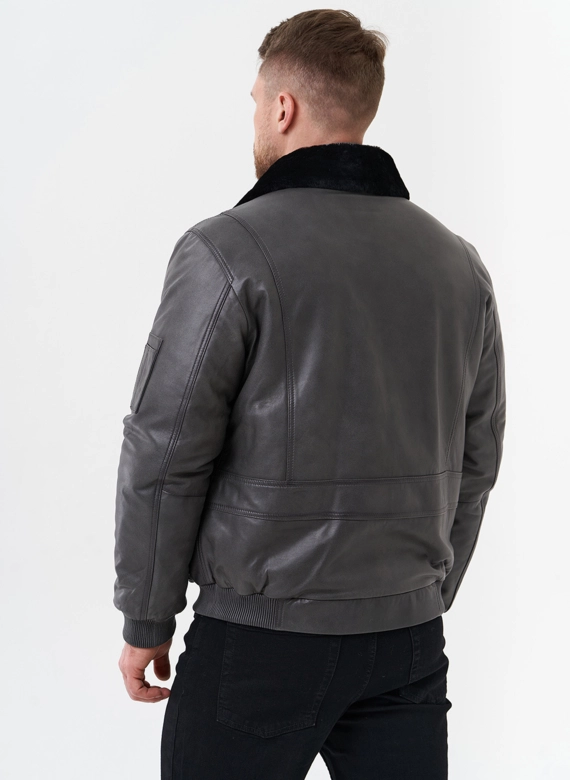 Мужская дубленка 