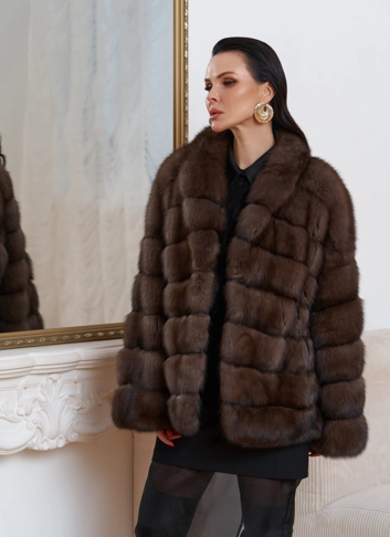 Куртка из баргузинского соболя